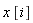 x*[i]