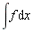 int(f, x)