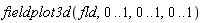 fieldplot3d(fld, 0 .. 1, 0 .. 1, 0 .. 1)