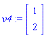 v4 := Vector[column]([[1], [2]])