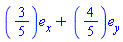 Vector[column]([[3/5], [4/5]], ["x", "y"])