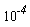 10^`-4`
