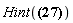 Hint(Limit((1+1/t)^t, t = infinity))