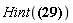 Hint(Limit((1+1/t)^t, t = infinity) = exp(Limit(t*ln(1+1/t), t = infinity)))