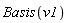 Basis(v1)