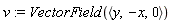 v := VectorField(`<,>`(y, -x, 0))