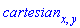 cartesian[x, y]