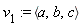 v[1] := `<,>`(a, b, c)