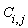 C[i, j]