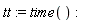 tt := time()