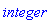 integer
