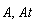 A, At