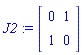 J2 := Matrix([[0, 1], [1, 0]])