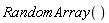 RandomArray()