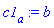 c1[a] := b