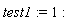 test1 := 1