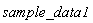 sample_data1