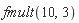 fmult(10, 3)