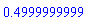 .4999999999