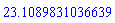 23.1089831036639