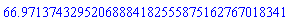 66.97137432952068884182555875162767018341