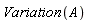 Variation(A)