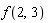 f(2, 3)