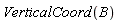 VerticalCoord(B)