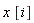 x*[i]