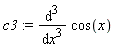 c3 := diff(cos(x), x, x, x)