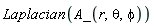 Laplacian(A_(r, theta, phi))