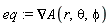 eq := Nabla(A(r, theta, phi))