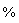 %