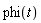 phi(t)