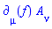 Physics:-d_[mu](f(X), [X])*A[nu](X)