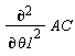 diff(AC, theta1, theta1)