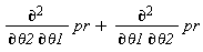 diff(pr, theta2, theta1)+diff(pr, theta1, theta2)
