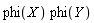 phi(X)*phi(Y)
