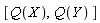 [Q(X), Q(Y)]