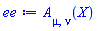 A[mu, nu](X)