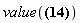 value(%Fundiff(f(X), f(Y)))