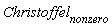 Christoffel[nonzero]