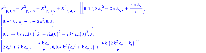 Physics:-Riemann[`~1`, beta, 1, nu]+Physics:-Riemann[`~2`, beta, 2, nu]+Physics:-Riemann[`~3`, beta, 3, nu]+Physics:-Riemann[`~4`, beta, 4, nu] = Matrix(%id = 18446790986304330318)