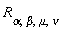 R[alpha, beta, mu, nu]
