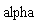 alpha