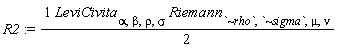 R2 := (1/2)*LeviCivita[alpha, beta, rho, sigma]*Riemann[`~rho`, `~sigma`, mu, nu]