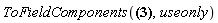 ToFieldComponents(F(x, y, z, theta[1], theta[2], theta[3]), useonly)