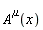 A(x)^mu