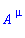 A[`~mu`]