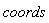 coords